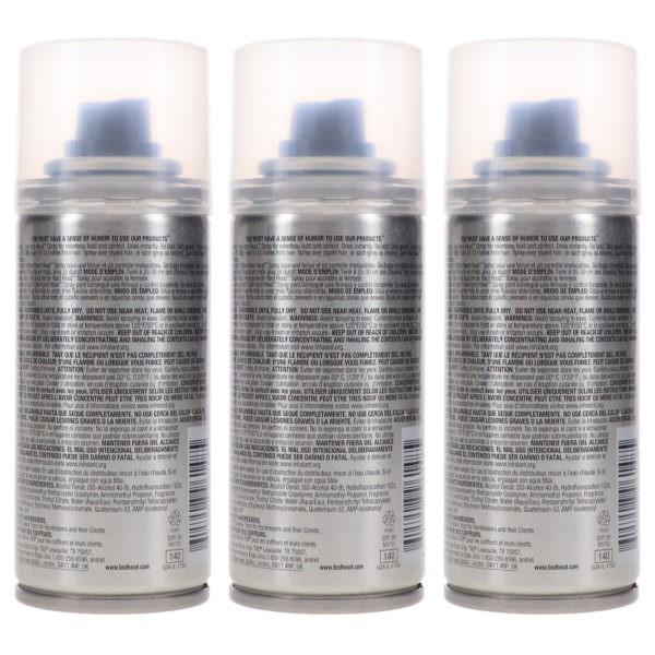 TIGI Bed Head Mini Hard Head 3 oz 3 Pack