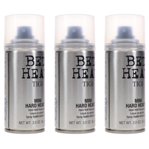 TIGI Bed Head Mini Hard Head 3 oz 3 Pack