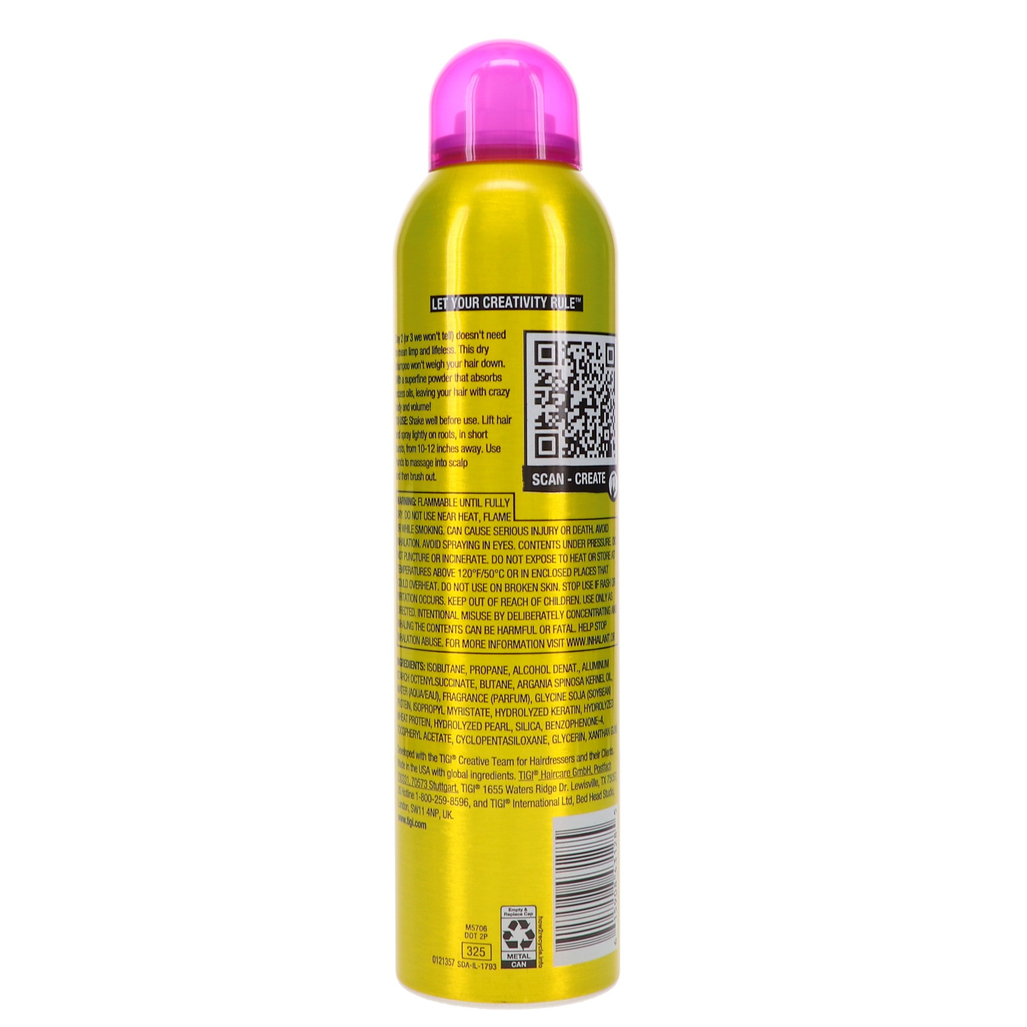 TIGI Bed Head Oh Bee Hive Volumizing Dry Shampoo 5 oz