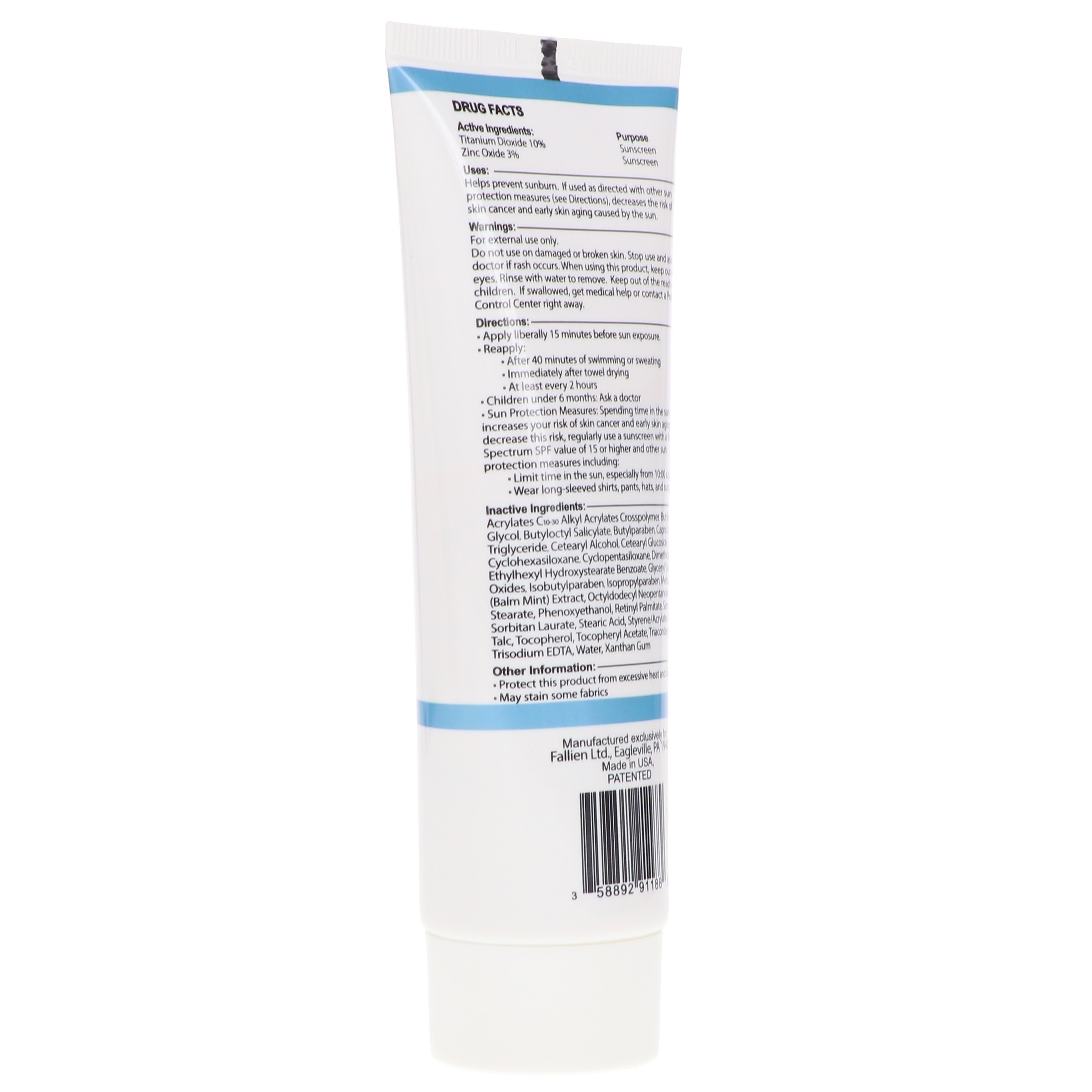 TIZO Solar Protection Formula Sunscreen SPF 58 2.5 oz