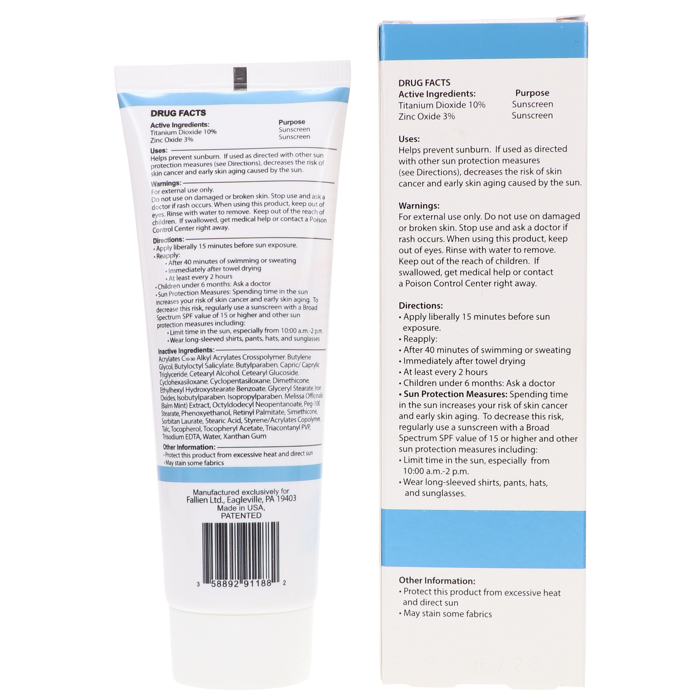 TIZO Solar Protection Formula Sunscreen SPF 58 2.5 oz