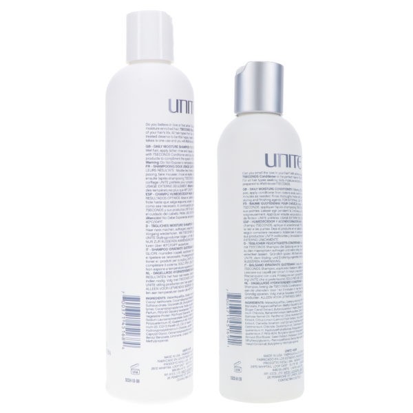 UNITE Hair 7 Seconds Shampoo 10 oz & 7 Seconds Conditioner 8 oz Combo Pack