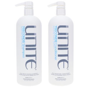 UNITE Hair 7 Seconds Shampoo 33.8 oz & 7 Seconds Conditioner 33.8 oz Combo Pack