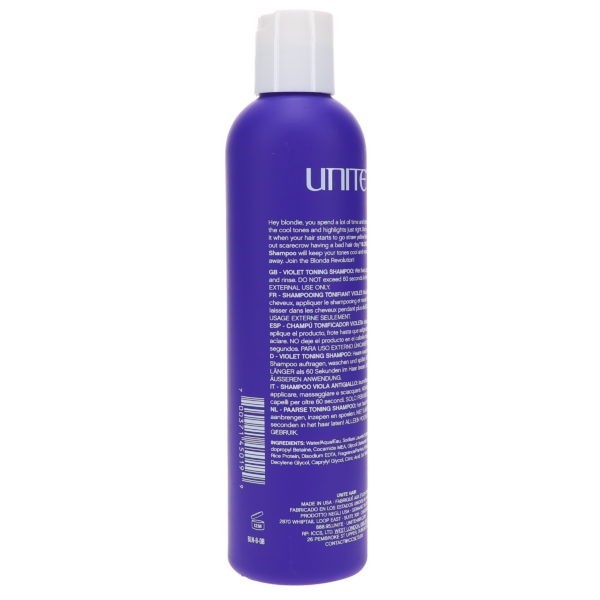 UNITE Hair Blonda Shampoo Tone Brighten 8 oz