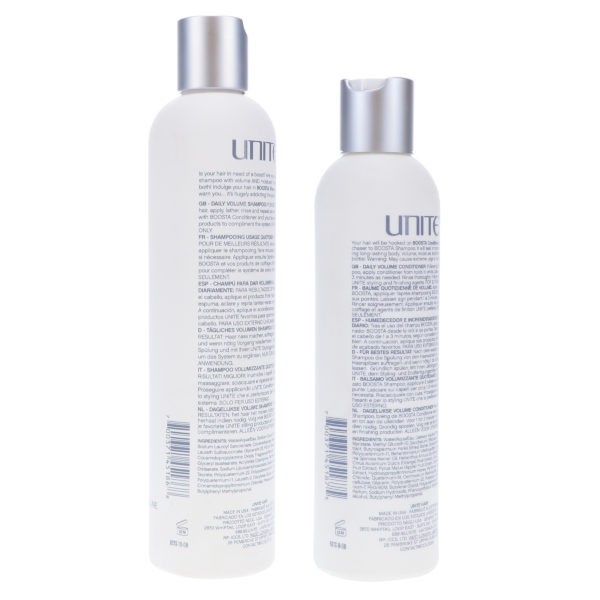 UNITE Hair Boosta Shampoo 10 oz & Hair Boosta Nourishing Conditioner 8 oz Combo Pack