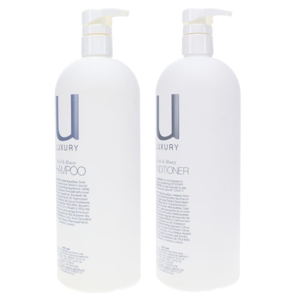 UNITE Hair U Luxury Pearl and Honey Shampoo 33 oz & Luxury Pearl and Honey Conditioner 33 oz Combo Pack