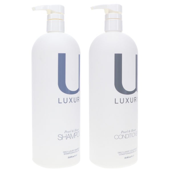 UNITE Hair U Luxury Pearl and Honey Shampoo 33 oz & Luxury Pearl and Honey Conditioner 33 oz Combo Pack