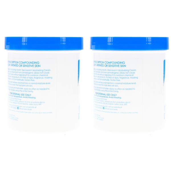 Vanicream Moisturizing Skin Cream 16 oz 2 Pack