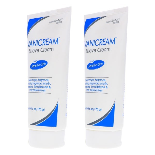 Vanicream Shave Cream 6 oz 2 Pack