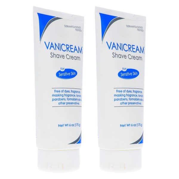 Vanicream Shave Cream 6 oz 2 Pack