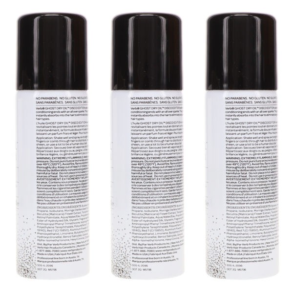 Verb Ghost Dry Oil Disco Edition 1.3 oz 3 Pack