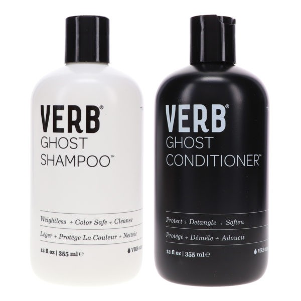 Verb Ghost Shampoo 12 oz & Ghost Conditioner 12 oz Combo Pack