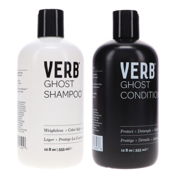 Verb Ghost Shampoo 12 oz & Ghost Conditioner 12 oz Combo Pack