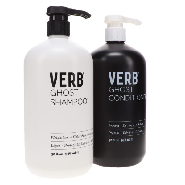 Verb Ghost Shampoo 32 oz & Ghost Conditioner 32 oz Combo Pack