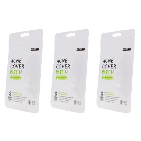 Avarelle Acne Cover Patch Frontline Essential 8 Oval Patches 3 Pack