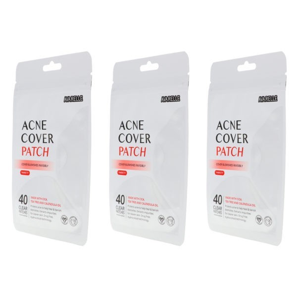 Avarelle Acne Cover Patch Variety 40 ct 3 Pack