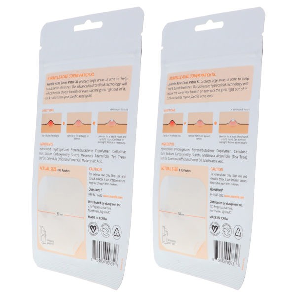 Avarelle Acne Cover Patch XL 8 ct 2 Pack