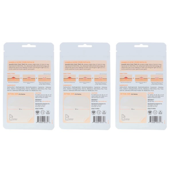 Avarelle Acne Cover Patch XL 8 ct 3 Pack