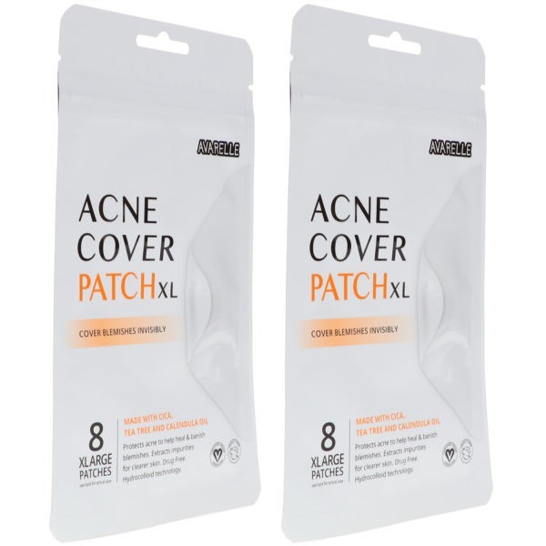 Avarelle Acne Cover Patch XL 8 ct 2 Pack