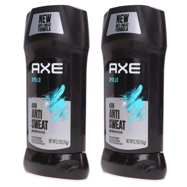 Axe Apollo Antiperspirant 2.7 oz 2 Pack