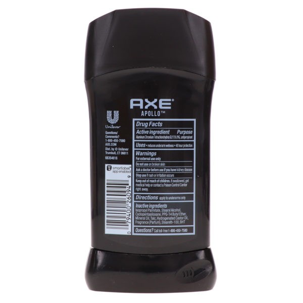 Axe Apollo Antiperspirant 2.7 oz 2 Pack