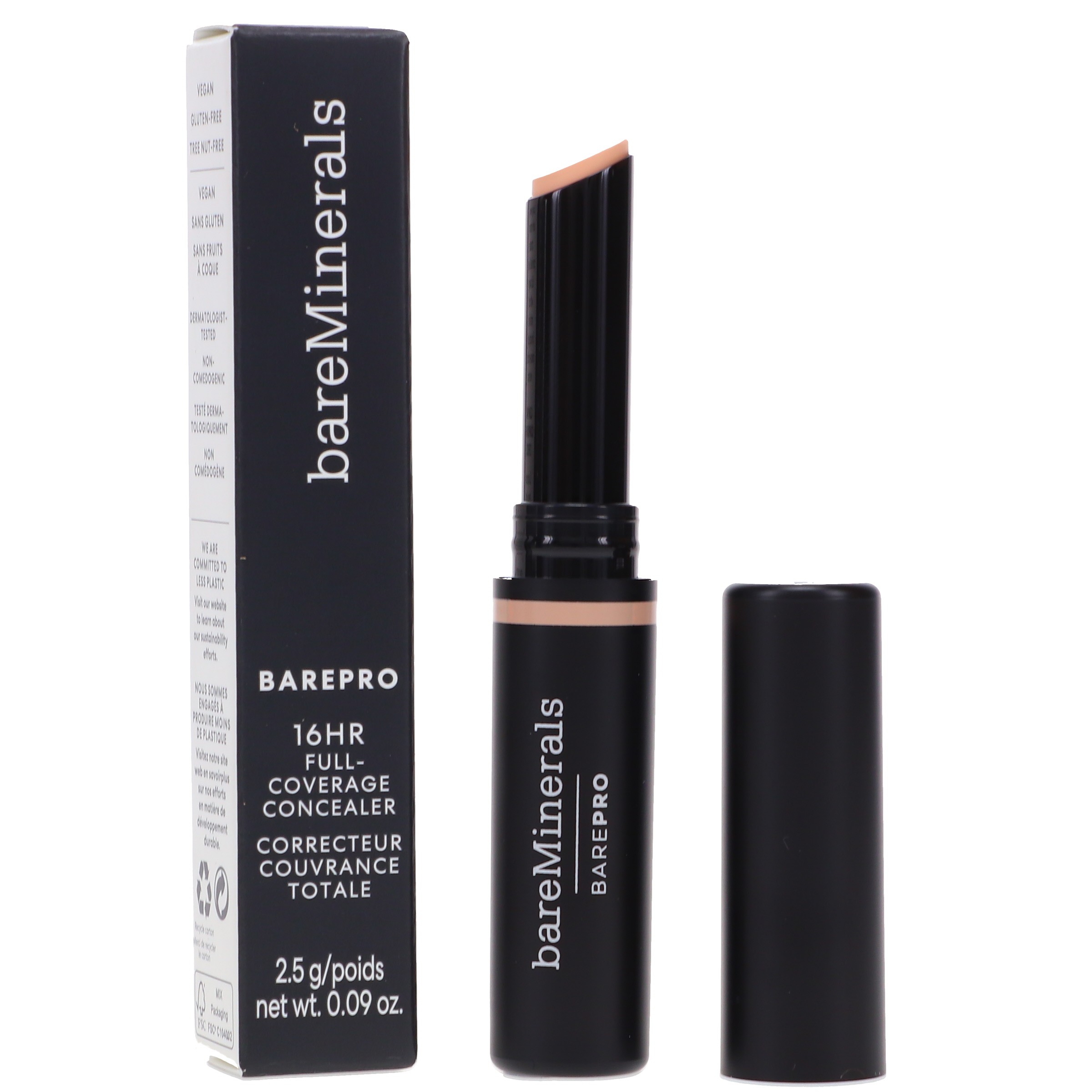 bareMinerals BAREPRO 16-HR Full Coverage Concealer Fair Cool 01 0.09 oz