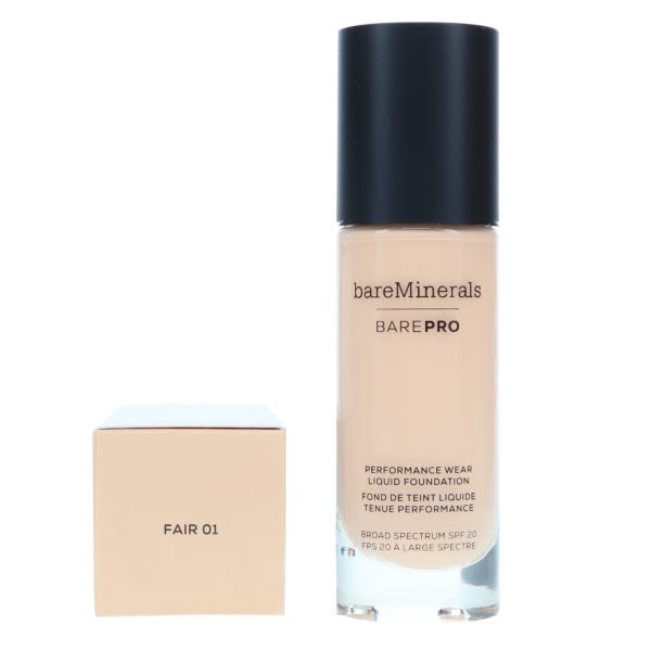 bareMinerals BAREPRO Performance Wear Liquid Foundation SPF 20 Fair 1 oz