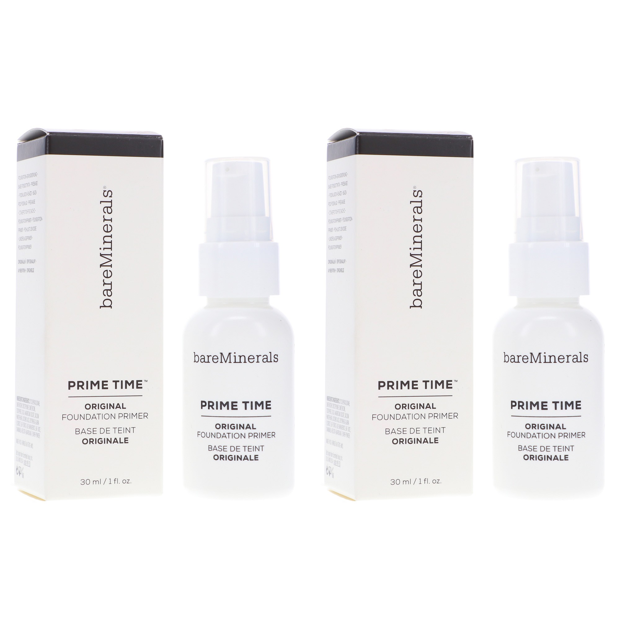 bareMinerals Original Prime Time Foundation Primer 1 oz 2 Pack