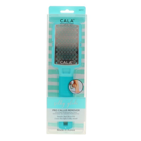 CALA Precision Eyebrow Shaper 3 pc & Silky Glide Pro Callus Remover Aqua Combo Pack