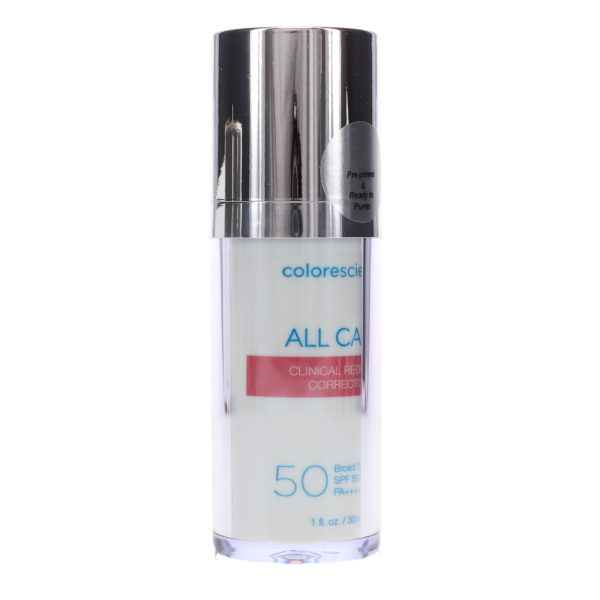 Colorescience All Calm Clinical Redness Corrector SPF 50 Broad Spectrum 1 oz