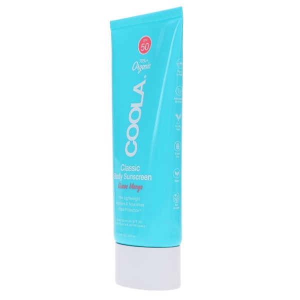 COOLA Classic Body Sunscreen Guava Mango SPF 50 5 oz