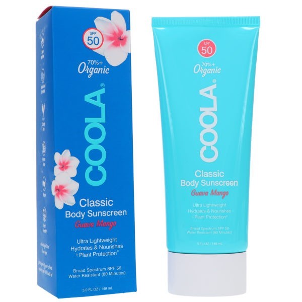 COOLA Classic Body Sunscreen Guava Mango SPF 50 5 oz