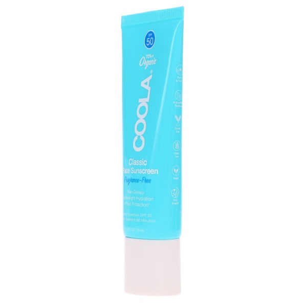 COOLA Classic Face Sunscreen Fragrance Free SPF 50 1.7 oz