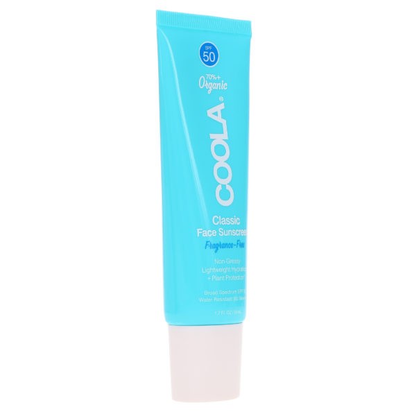 COOLA Classic Face Sunscreen Fragrance Free SPF 50 1.7 oz