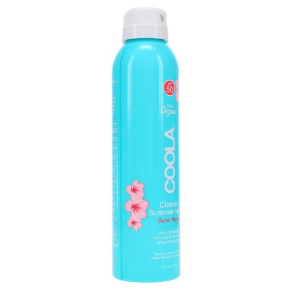 COOLA Classic Sunscreen Spray Guava Mango SPF 50 6 oz