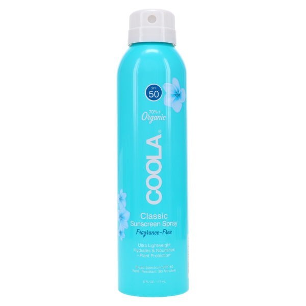 COOLA Sport Unscented Continuous Spray SPF 50 6 oz