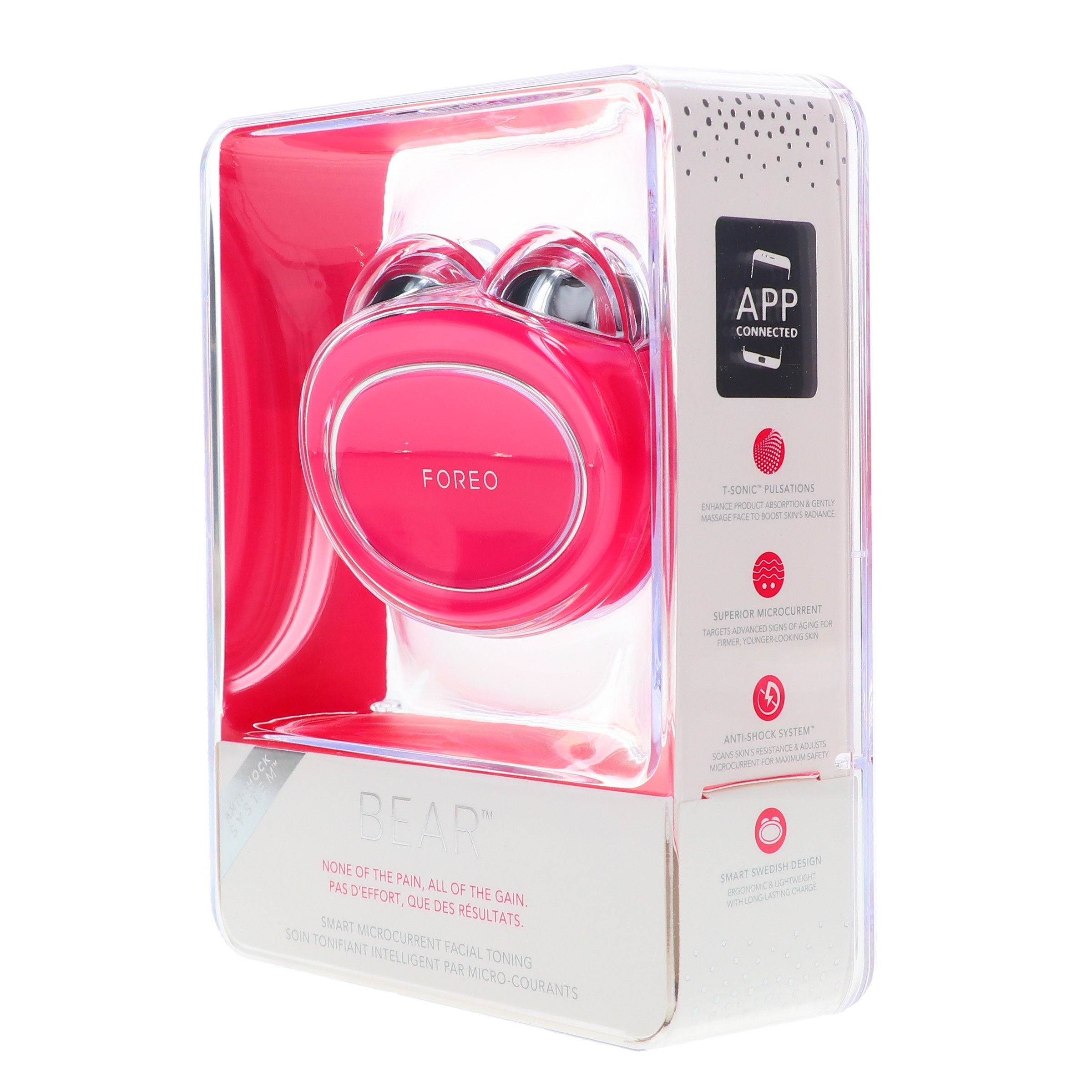 FOREO BEAR Facial Toning Device Fuchsia