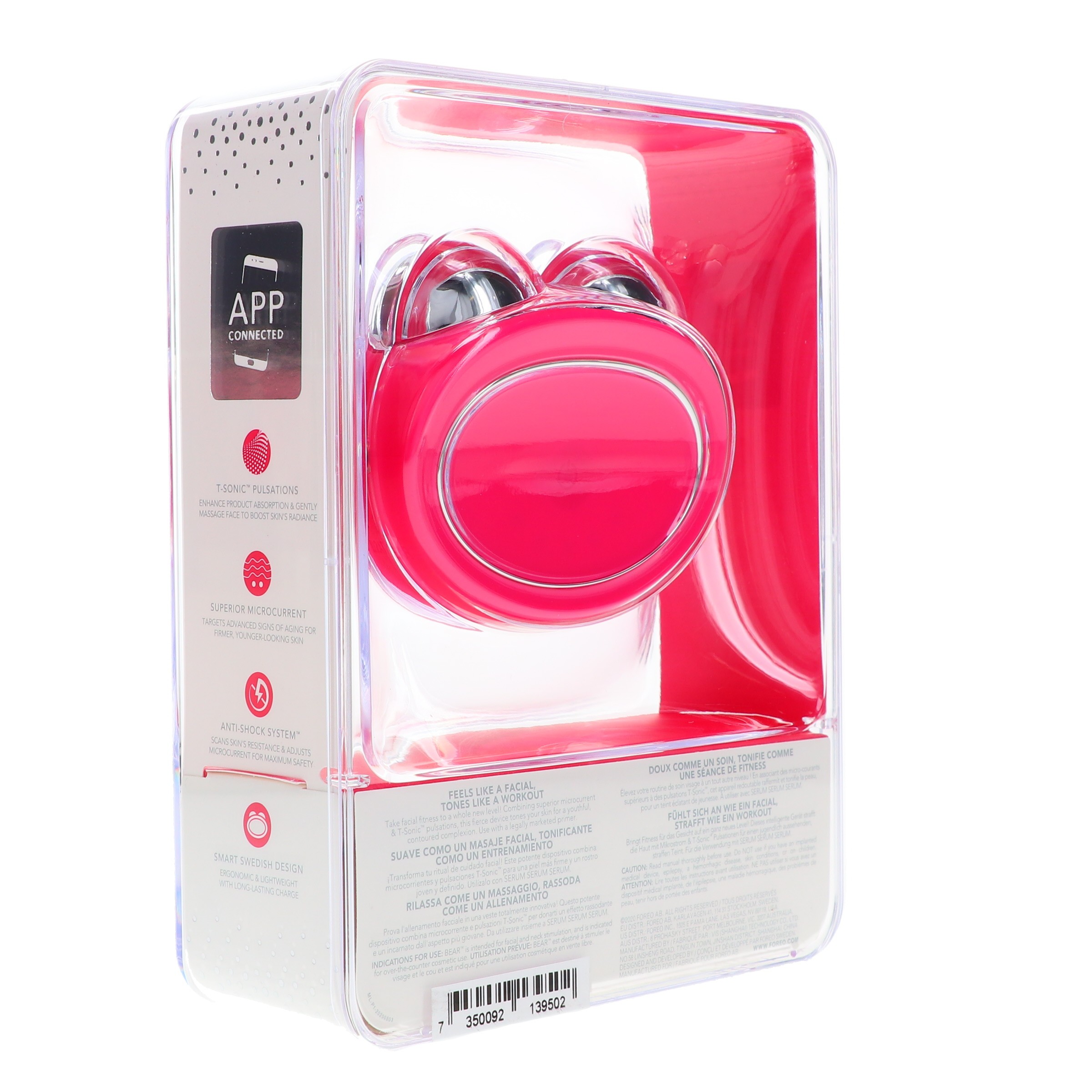 FOREO BEAR Facial Toning Device Fuchsia