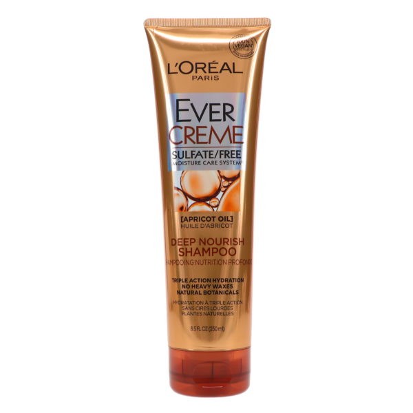 L'Oreal Paris Ever Creme Sulfate Free Deep Nourish Shampoo 8.5 oz