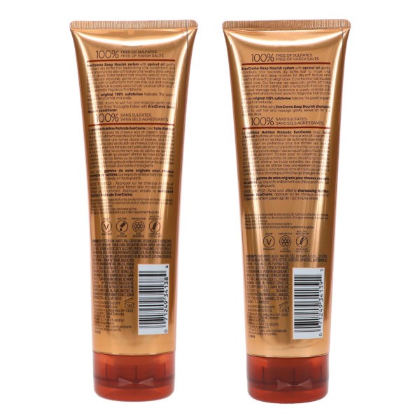 L'Oreal Paris Ever Creme Sulfate Free Deep Nourish Shampoo 8.5 oz & Ever Creme Sulfate Free Deep Nourish Conditioner 8.5 oz Combo Pack