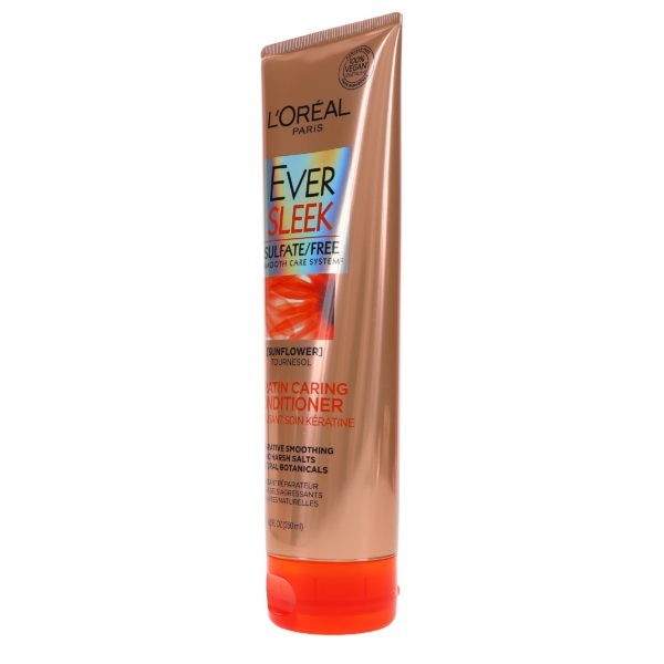 L'Oreal Paris Ever Sleek Sulfate Free Keratin Caring Conditioner 8.5 oz