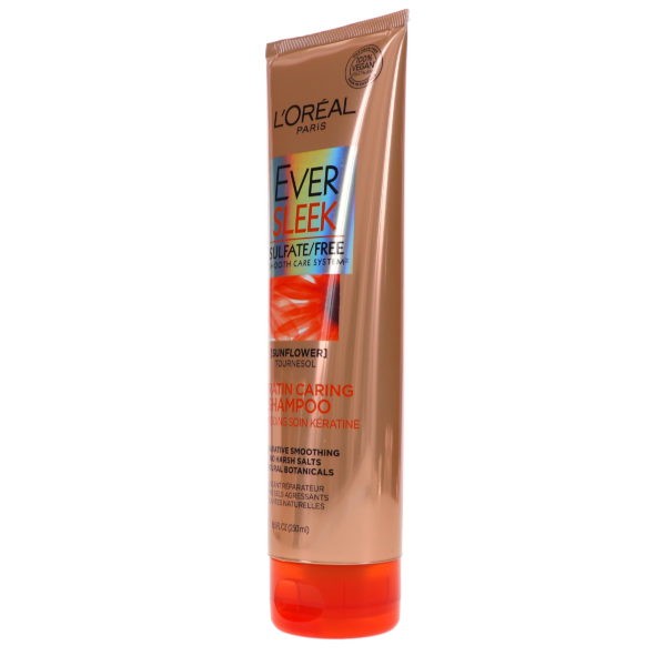 L'Oreal Paris Ever Sleek Sulfate Free Keratin Caring Shampoo 8.5 oz