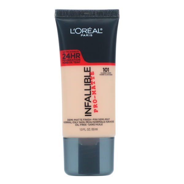 L'Oreal Paris Infallible Pro-Matte Liquid Longwear Foundation Classic Ivory 1 oz