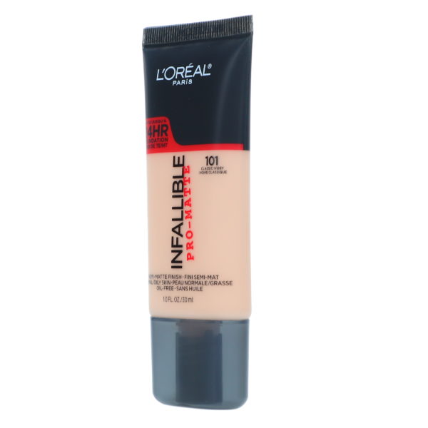 L'Oreal Paris Infallible Pro-Matte Liquid Longwear Foundation Classic Ivory 1 oz