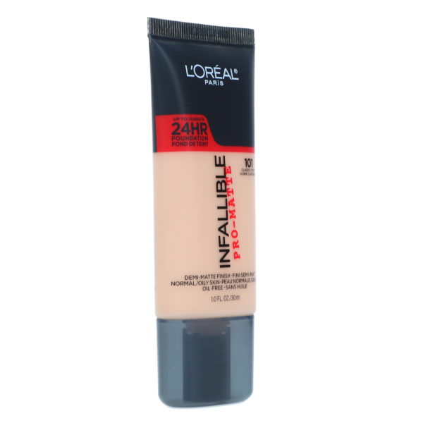 L'Oreal Paris Infallible Pro-Matte Liquid Longwear Foundation Classic Ivory 1 oz