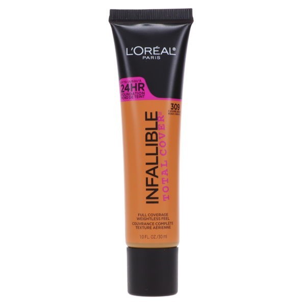 L'Oreal Paris Infallible Total Cover Foundation Caramel Beige 1 oz