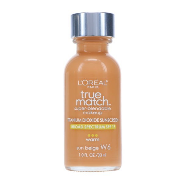 L'Oreal Paris True Match Super-Blendable Foundation Makeup Sun Beige 1 oz