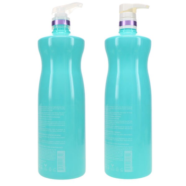 Malibu C Blondes Enhancing Shampoo 32 oz & Blondes Enhancing Conditioner 32 oz Combo Pack