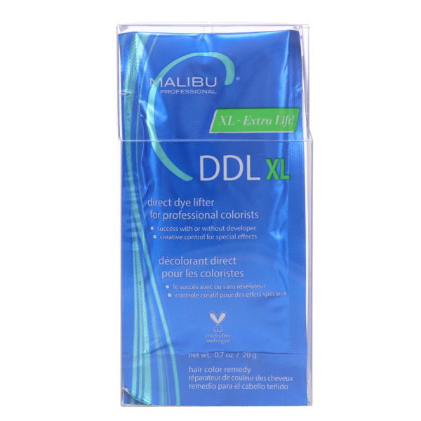 Malibu C DDL XL Extra Lift Direct Dye Lifter 6 Pack