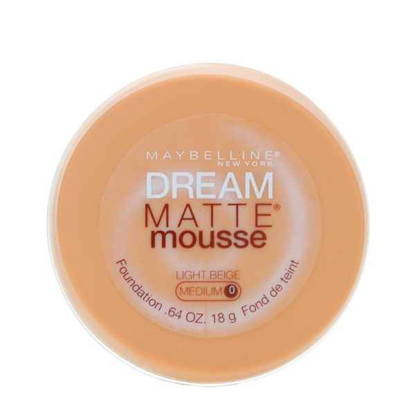 Maybelline New York Dream Matte Mousse Foundation Light Beige 0.5 oz